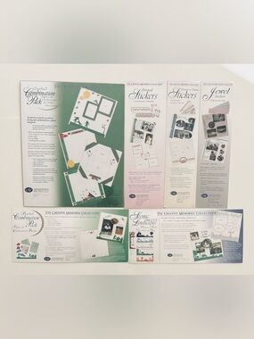 Creative Memories combination + sticker packs lot of 6